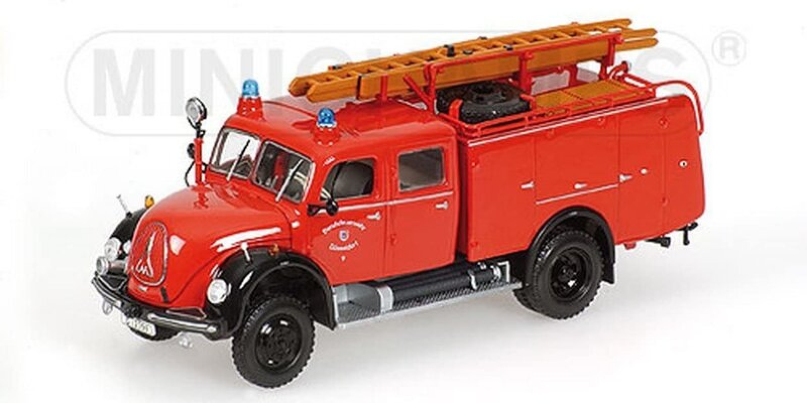 Magirus-Deutz Merkur A – TLF16 – Feuerwehr Dusseldorf. Колекційна модель у масштабі 1/43. MINICHAMPS 439141074