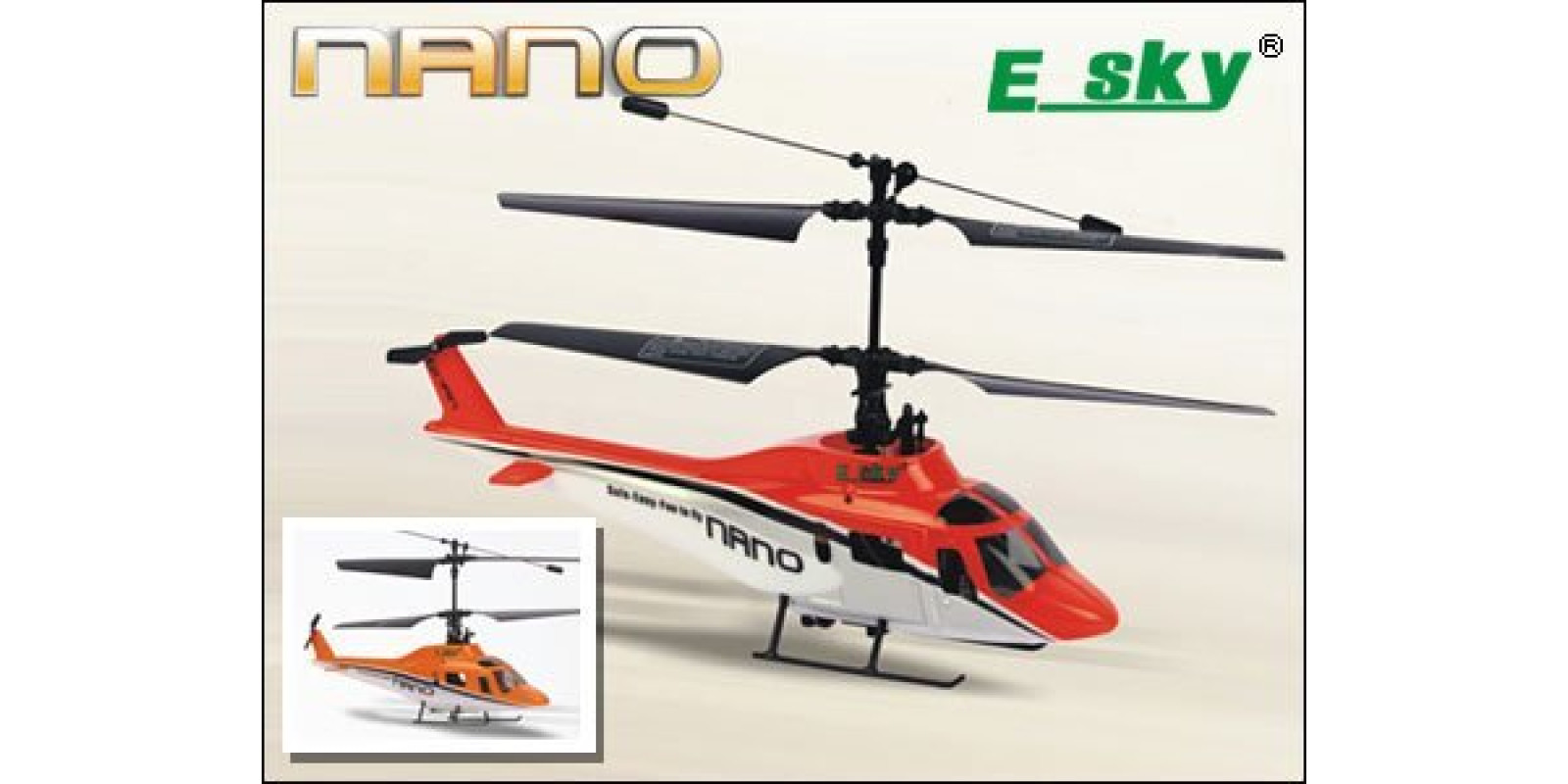 Модель вертолета на радиоуправлении. NANO 2.4 GHz RTF Version. E-SKY 002843 Модель вертолета на радиоуправлении. NANO 2.4 GHz RTF Version. E-SKY 002843