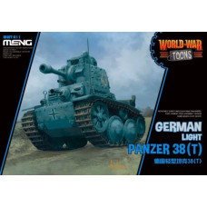 Panzer 38(t) німецький танк (World War Toons series). MENG MODEL WWT-011