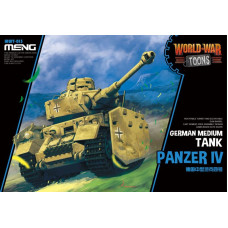 Panzer IV Німецький середній танк (World War Toons series). MENG MODEL WWT-013