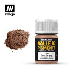 Пигмент для моделирования Европейская земля, 35 мл. VALLEJO 73119