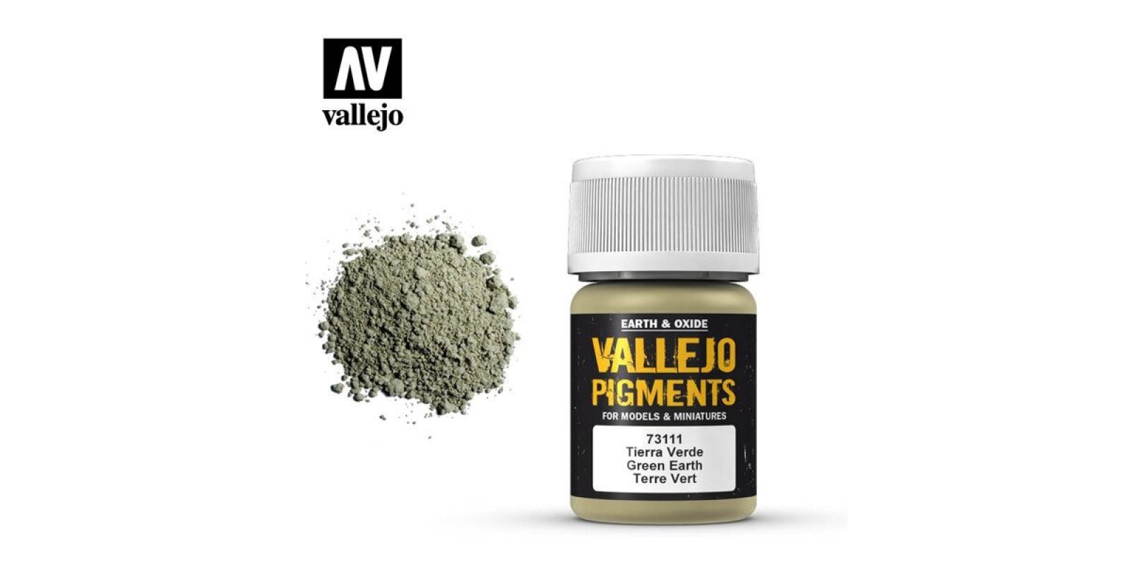Пігмент для моделювання Зелена земля 35мл. VALLEJO 73111 Пігмент для моделювання Зелена земля 35мл. VALLEJO 73111