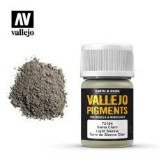 Пигмент сиена чистая 35 мл. VALLEJO 73104