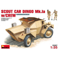 Розвідувальний бронеавтомобіль Дінго Mk.1a з екіпажем. 1/35 MINIART 35087