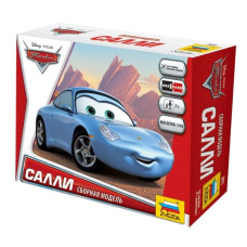 Саллі збірна модель із мультфільму ТАЧКИ. Дісней. Складання без клею. ZVEZDA 2015