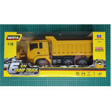 Самоскид дорожній Хаїна HUINA HL1332. Радіокерована модель у масштабі 1/18