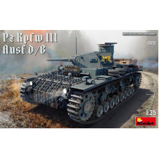 Середній танк Pz. Kpfw. ІІІ Ausf. D/B. 1/35 MINIART 35213