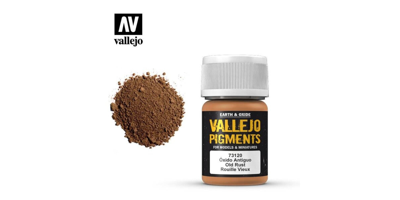 Сухой пигмент Старая ржавчина, 30 мл. VALLEJO 73120