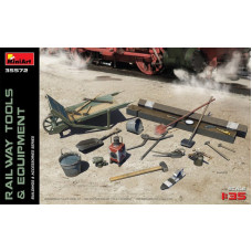 Залізничне обладнання та інструменти. 1/35 MINIART 35572