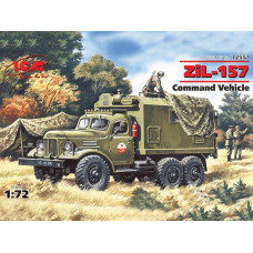 ЗіЛ-157 - командний пункт. Збірна модель автомобіля у масштабі 1/72. ICM 72551