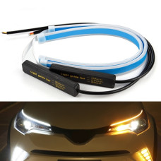 Гибкие дневные ходовые огни с бегущим поворотом ДХО LED DRL 2шт по 60см (наружный блок) Гибкие дневные ходовые огни с бегущим поворотом ДХО LED DRL 2шт по 60см (наружный блок)