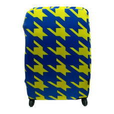 Чохол для валізи Coverbag неопрен S блискавка жовта
