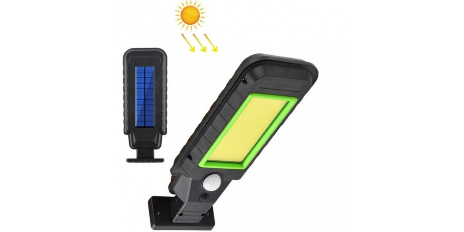 Ліхтар прожектор на сонячній батареї із датчиком руху Solar Induction street lamp BK-98