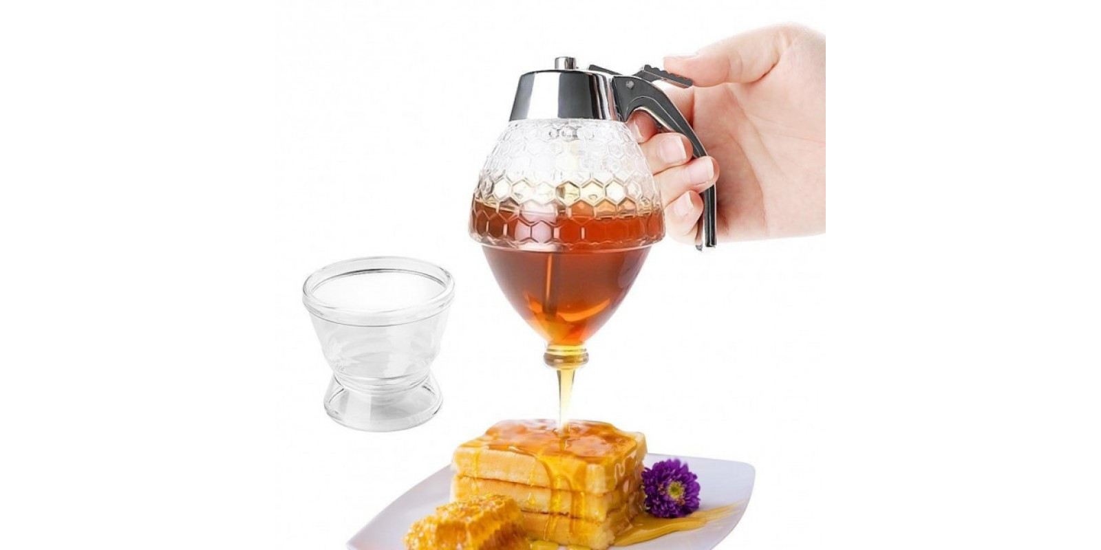 Диспенсер-ємність, дозатор для меду та соусів Honey Dispenser