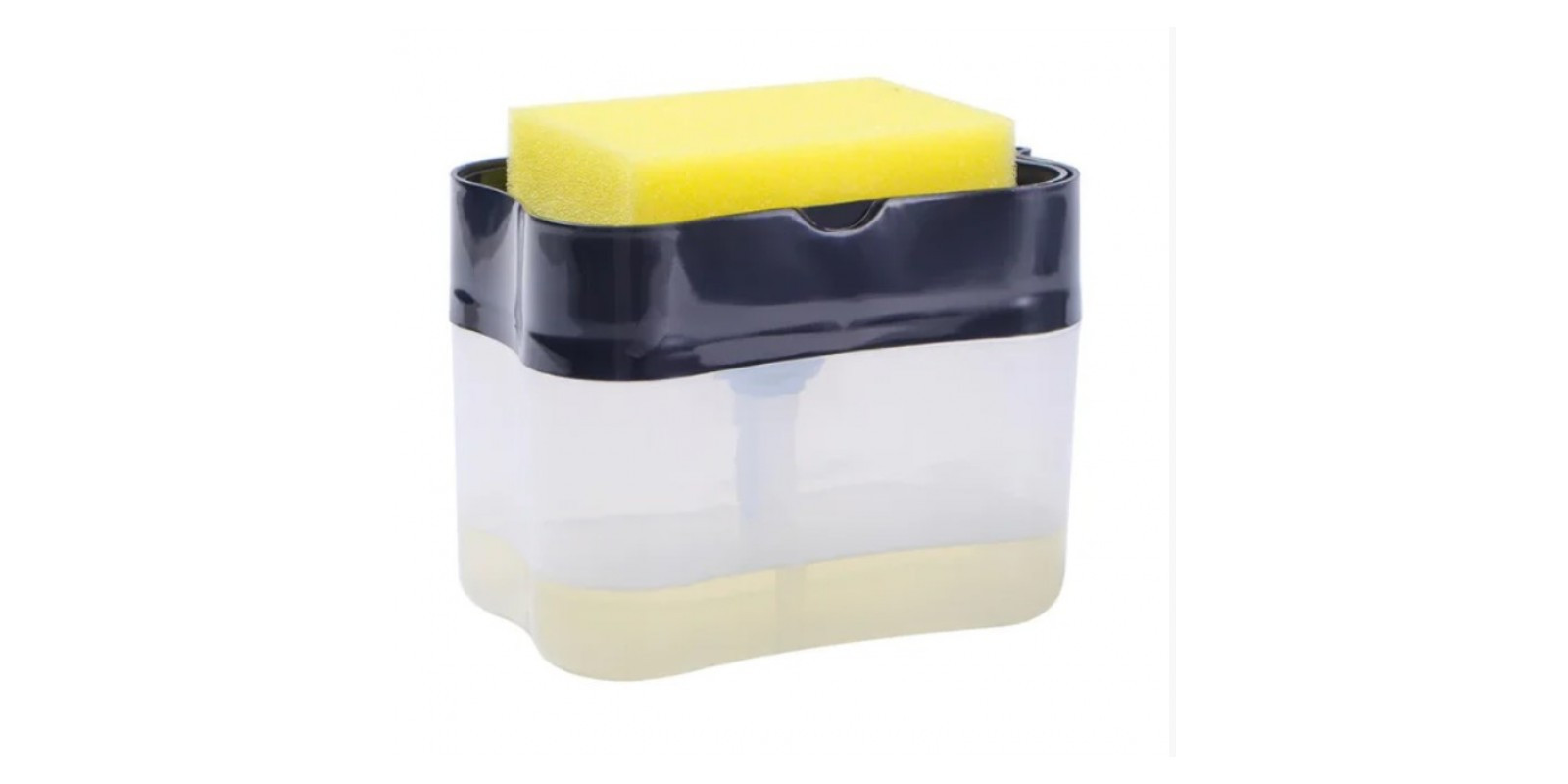 Нажимной Дозатор диспенсер для моющего средства с местом для губки Sponge Caddy диспенсер для моющего
