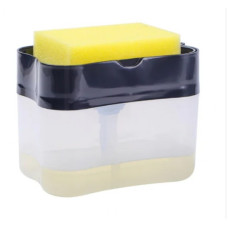 Нажимной Дозатор диспенсер для моющего средства с местом для губки Sponge Caddy диспенсер для моющего