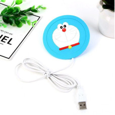 Силиконовая USB подставка для чашки с подогревом Coaster Pad (под чашку кружку) Dora голубая Силиконовая USB подставка для чашки с подогревом Coaster Pad (под чашку кружку) Dora голубая