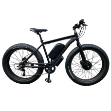 Электрофэтбайк передний привод E-MOTION FATBIKE GT 48V 21AH 750W FRONT чёрный матовый Электрофэтбайк передний привод E-MOTION FATBIKE GT 48V 21AH 750W FRONT чёрный матовый