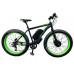  электровелосипед передний привод e-motion fatbike gt 48v 16ah 750w front чёрно-зелёный 51620 2
