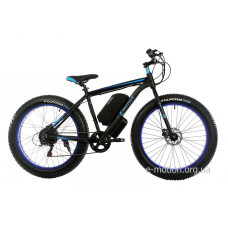 Электровелосипед фэтбайк E-motion Fatbike GT 48V 16Ah 1000W чёрно-синий Электровелосипед фэтбайк E-motion Fatbike GT 48V 16Ah 1000W чёрно-синий