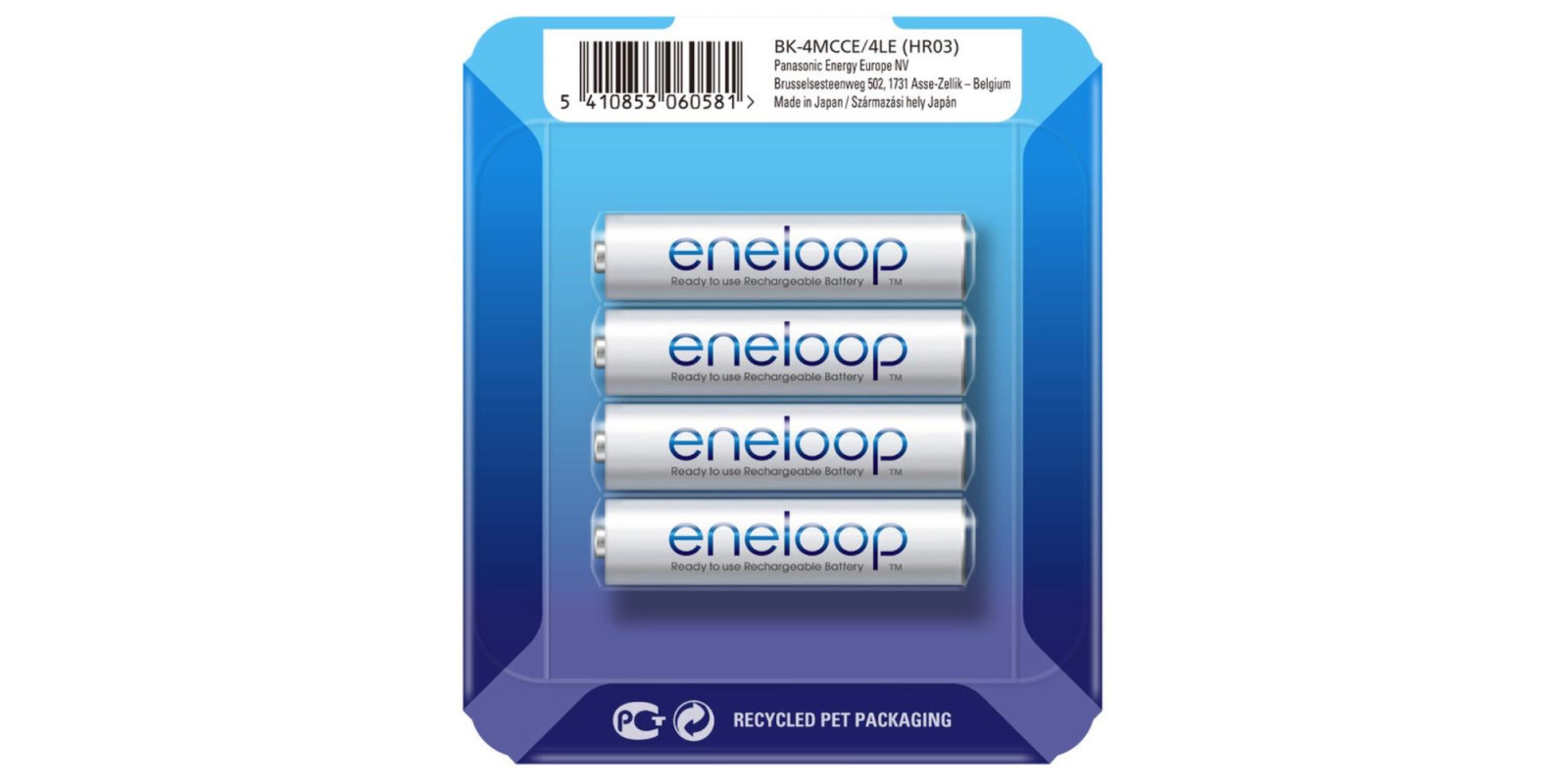 Panasonic Eneloop AAA 800mAh 4шт Panasonic Eneloop AAA 800mAh 4шт