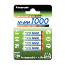 Panasonic AAA 1000mAh 4шт panasonic aaa 1000mah 4шт офис, бизнес и торговля 54028 1