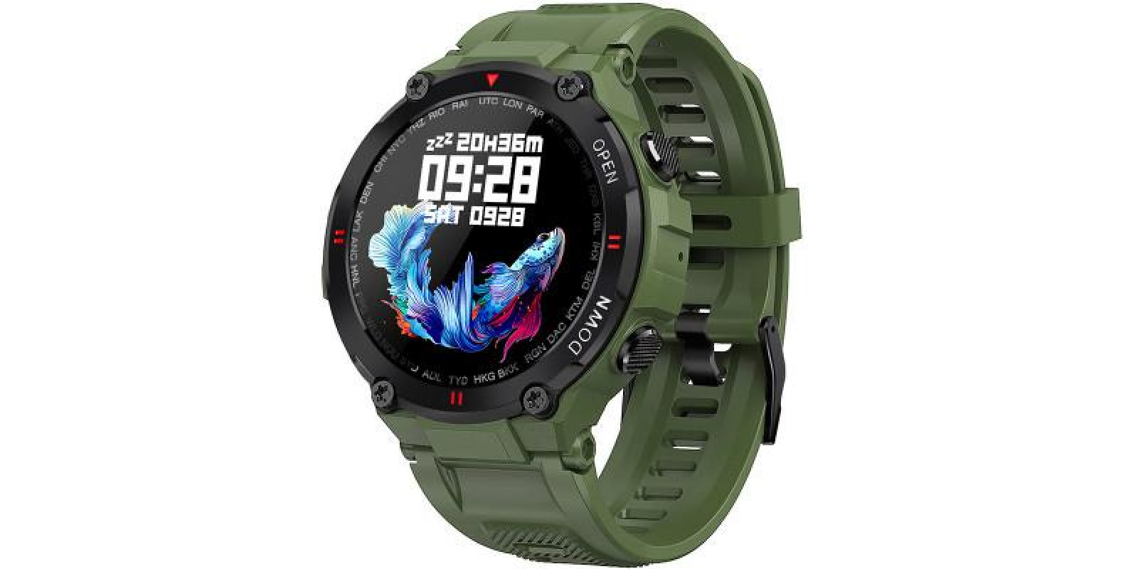 Умные часы Gelius Pro GP-SW008 (G-WATCH) Navy Green
