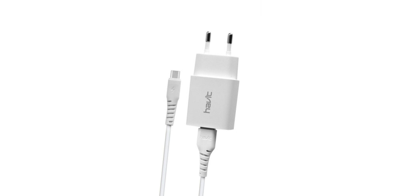 Зарядний пристрій Havit Type-C white HV-ST902