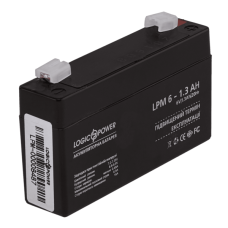  аккумулятор logicpower lpm 6-1.3 ah аккумуляторы и ибп 55409 1