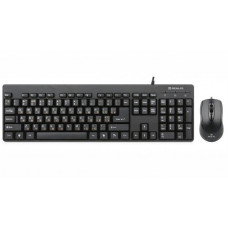 Комплект (клавіатура+миша) REAL-EL Standard 503 Kit Black USB