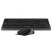 Комплект (клавіатура, миша) A4Tech F1010 Black/Grey USB комплект (клавіатура, миша) a4tech f1010 black/grey usb комп'ютерна техніка 34317 2