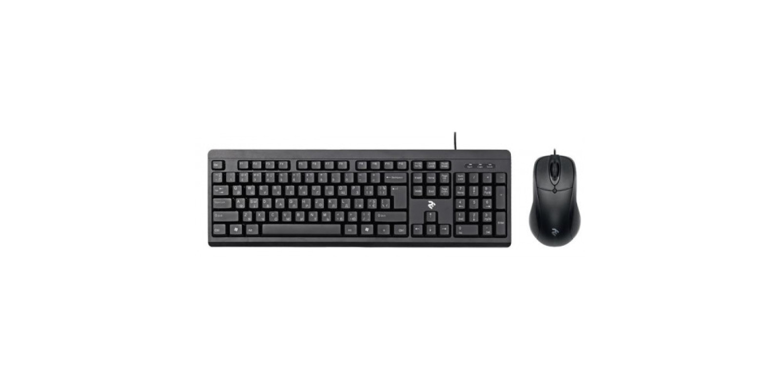 Комплект (клавіатура, миша) 2E MK401 (2E-MK401UB) Black USB Комплект (клавіатура, миша) 2E MK401 (2E-MK401UB) Black USB