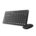  комплект (клавіатура, миша) rapoo 8000m wireless black комп'ютерна техніка 34318 3