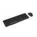  комплект (клавіатура, миша) rapoo x1800s combo wireless black комп'ютерна техніка 34313 2