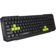 Клавіатура Esperanza EGK102 Ukr (EGK102GUA) Black/Green USB