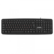 Клавіатура Sven KB-S230 Ukr Black USB