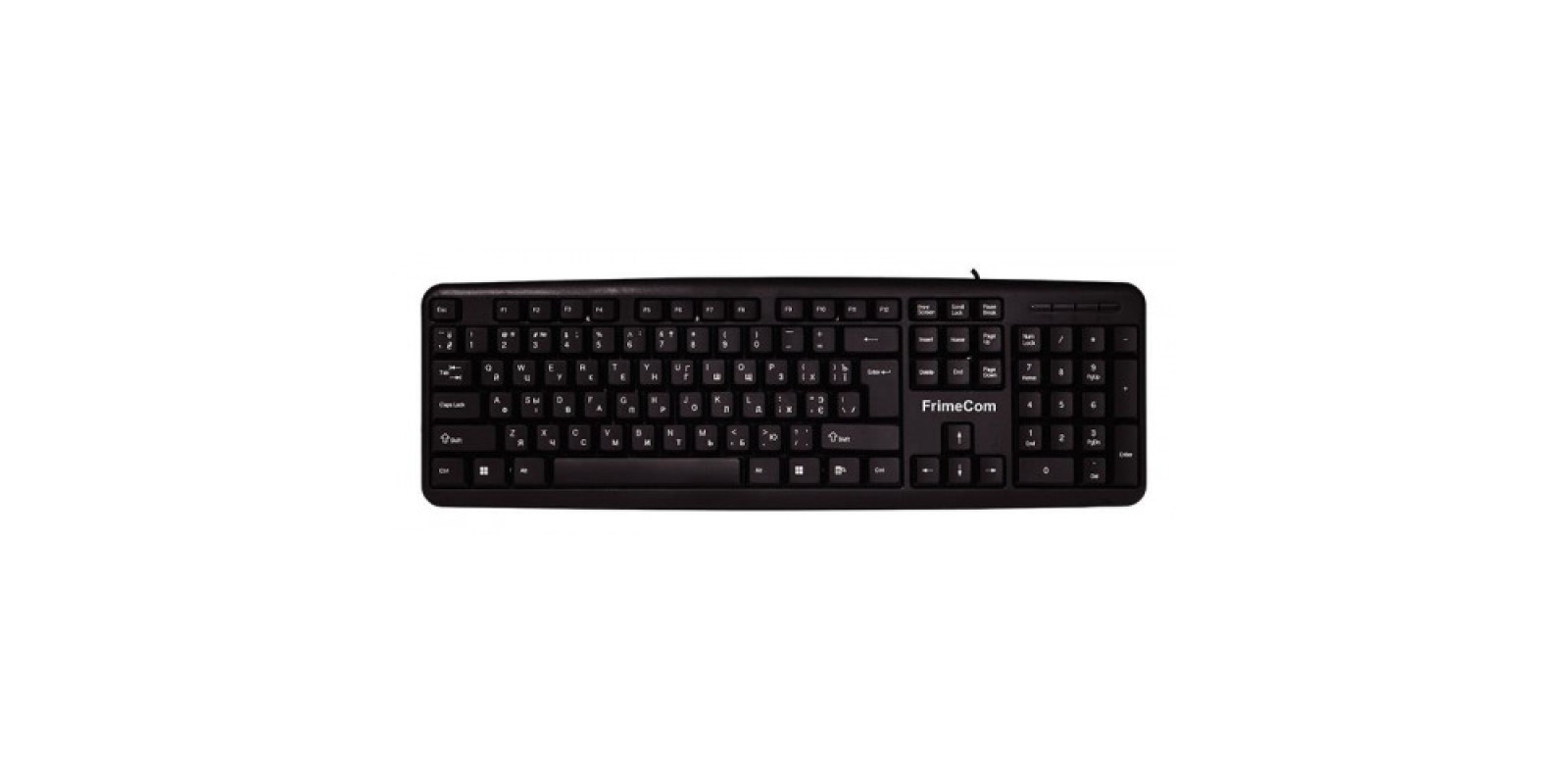 Клавіатура FrimeCom K11 Ukr Black USB