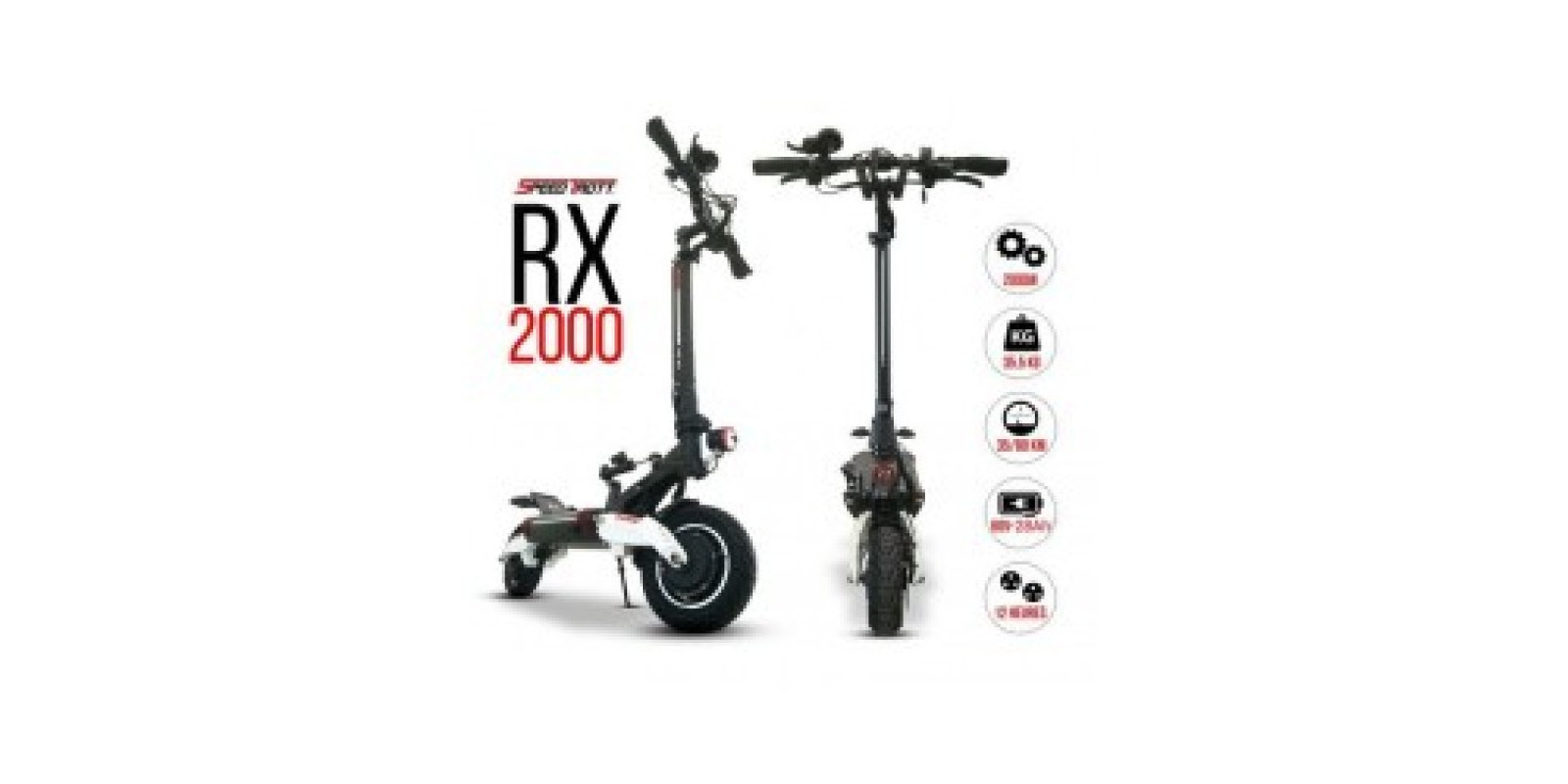 Электросамокат BLADE 10 PRO, Speed Trott RX2000