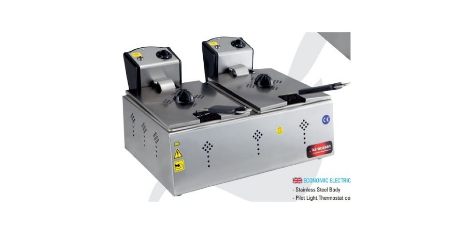 Фритюрница KARACASAN KRCS-EFE 8+8