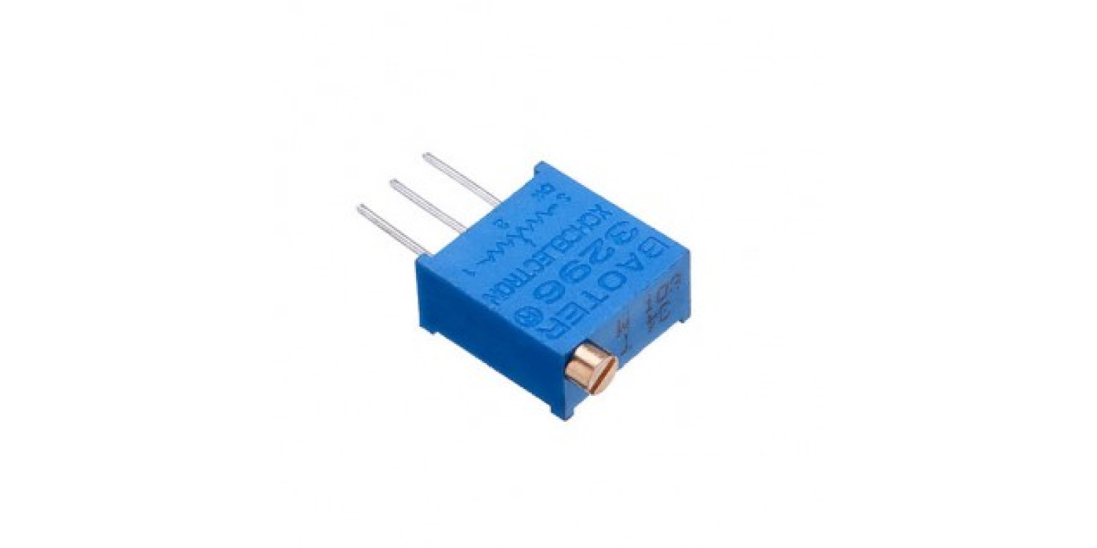 Потенциометр 100 кОм 3296W многооборотный