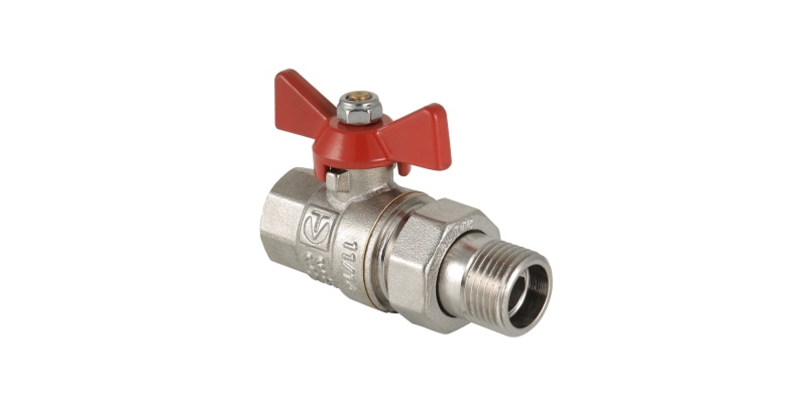 VT.227. VALTEC Кран шаровой BASE с полусгоном VT.227. VALTEC Кран шаровой BASE с полусгоном