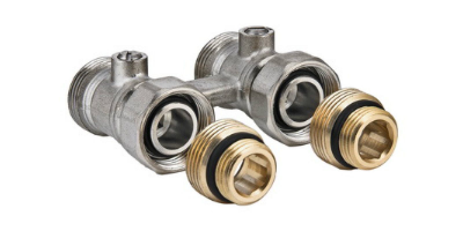 VT.345K. VALTEC Вузол для нижнього підключення радіатора (комплект) VT.345K. VALTEC Вузол для нижнього підключення радіатора (комплект)