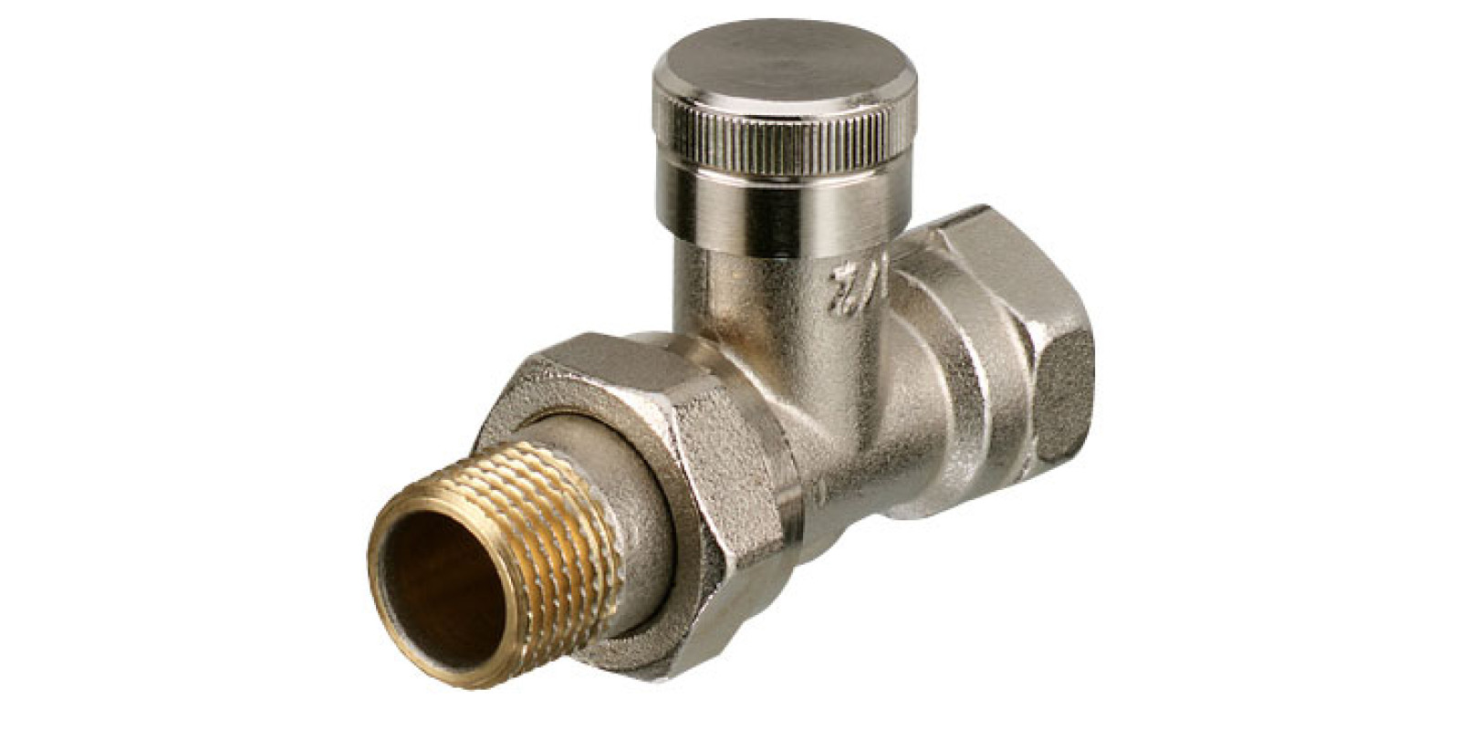 Запорный прямой радиаторный клапан Danfoss RLV 003L0144