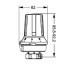 Термоголовка для радіатора Danfoss RAW-K 5030 (013G5030) термоголовка для радіатора danfoss raw-k 5030 (013g5030) сучасна сантехніка 28164 2