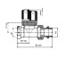  радиаторный комплект прямой honeywell vl134da15 современная сантехника 28241 3