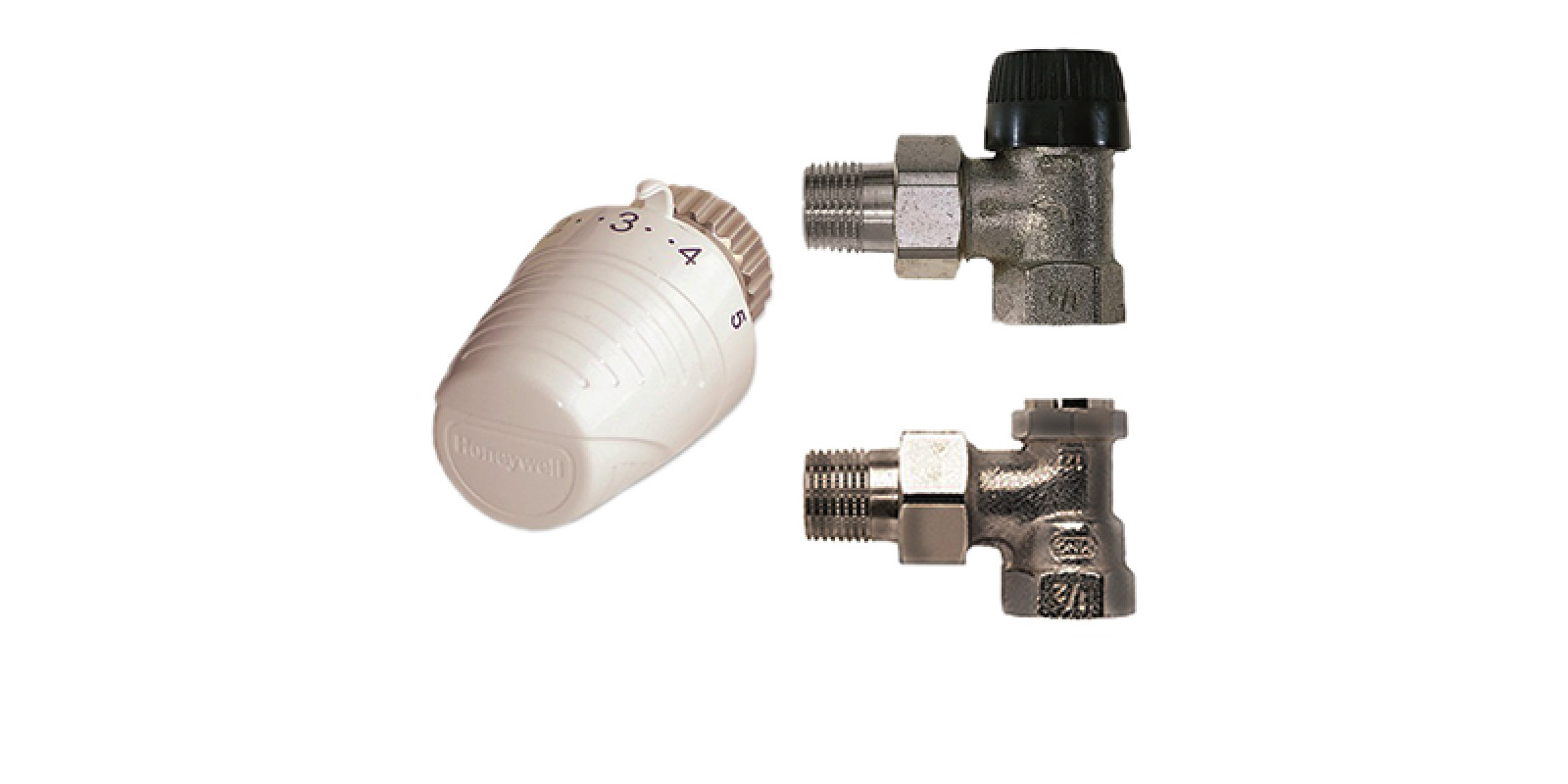 Комплект радіаторний кутовий Honeywell VTL320EA15