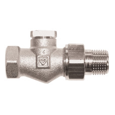 Запорный прямой радиаторный клапан Herz RL-1