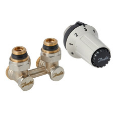 Радиаторный комплект Danfoss 013G5276 угловой для нижнего подключения