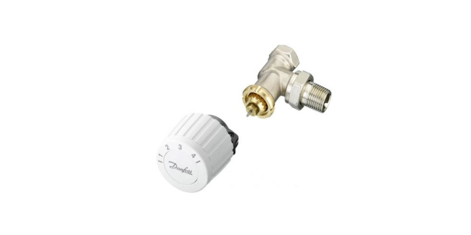 Danfoss комплект RTL, угловой 003L1081