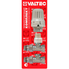 VT.046. VALTEC Комплект терморегулюючого обладнання для радіатора прямої